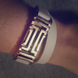 Tory Burch Leather Fitbit Bracelet